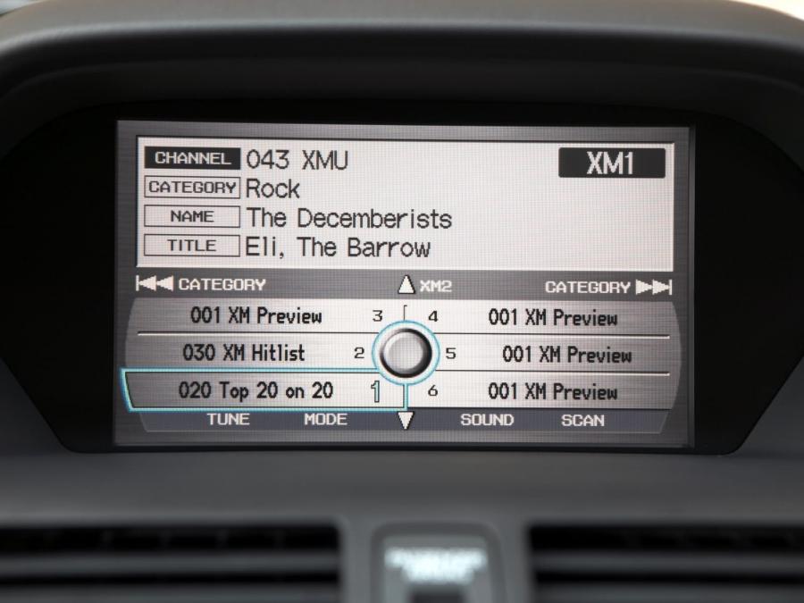 Детали интерьера Acura MDX (YD2) 2006 года  (фото 27 из 126)